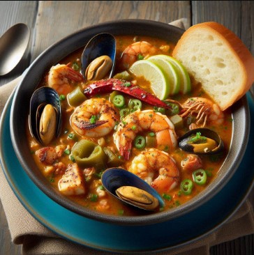 Spicy Seafood Gumbo